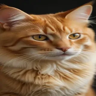 orange cat png