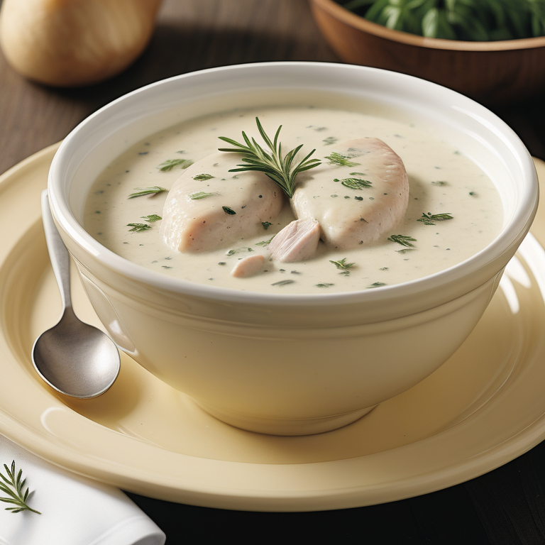 cream of chicken and herbs
