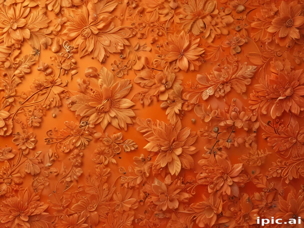 pretty orange backgrounds