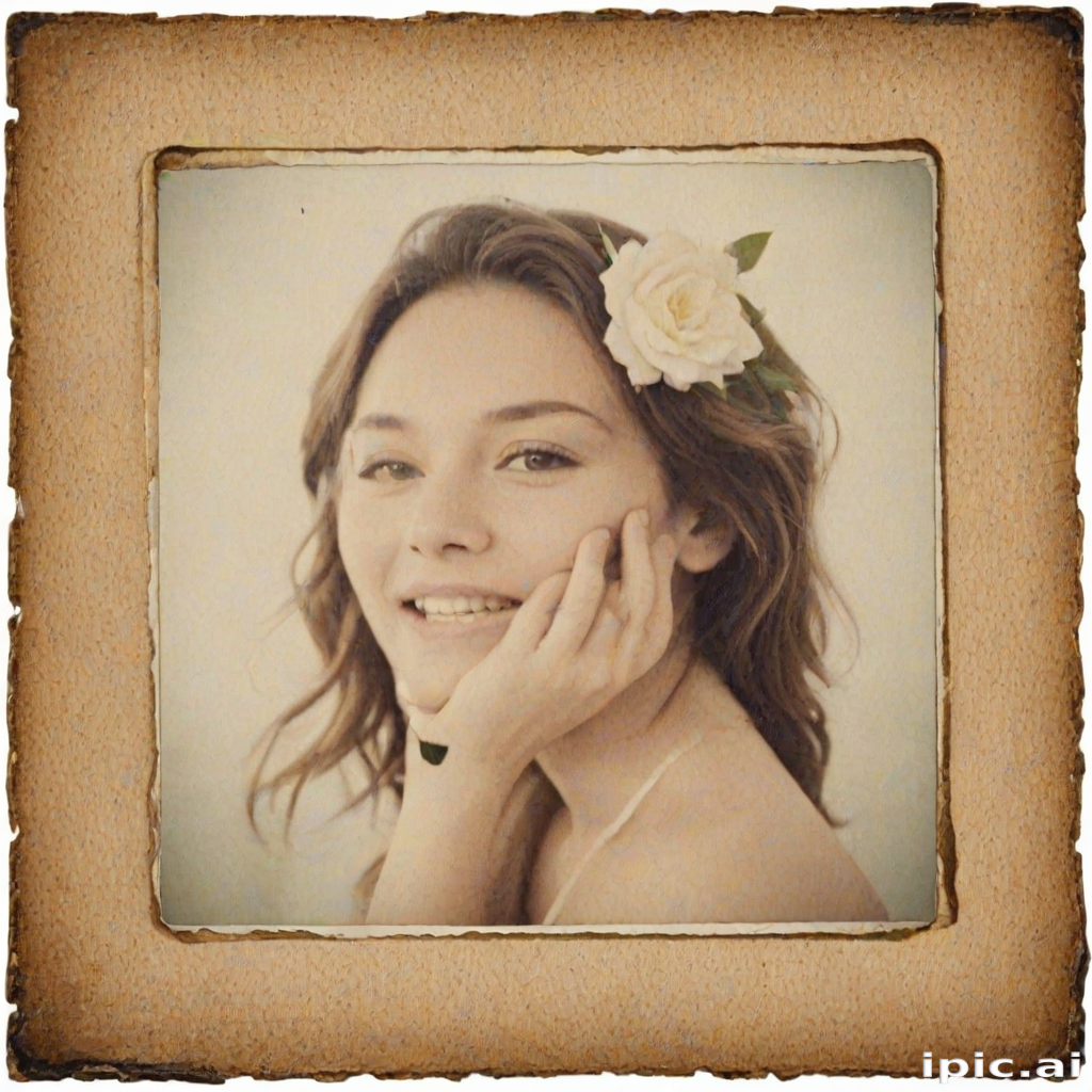 polaroid photo frame png
