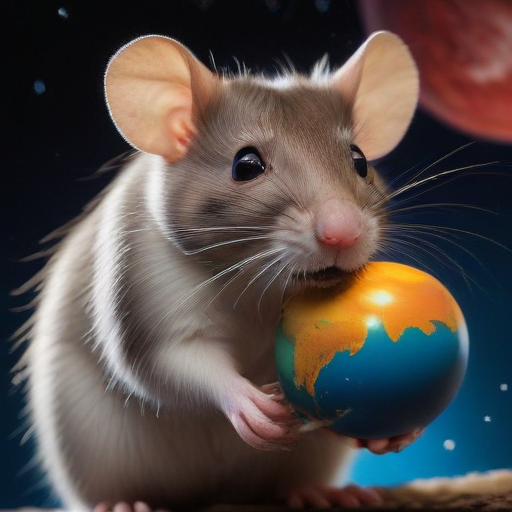 Eating Rats Appocalipse rat eating the planets and causing panic to humans