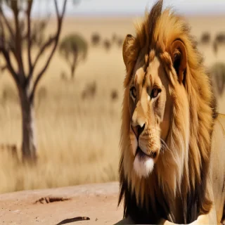 lion background