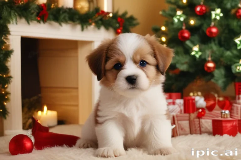 christmas puppy backgrounds