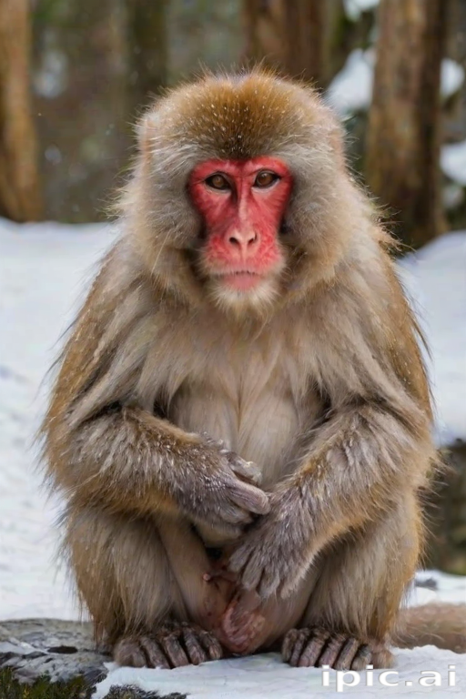 snow monkey