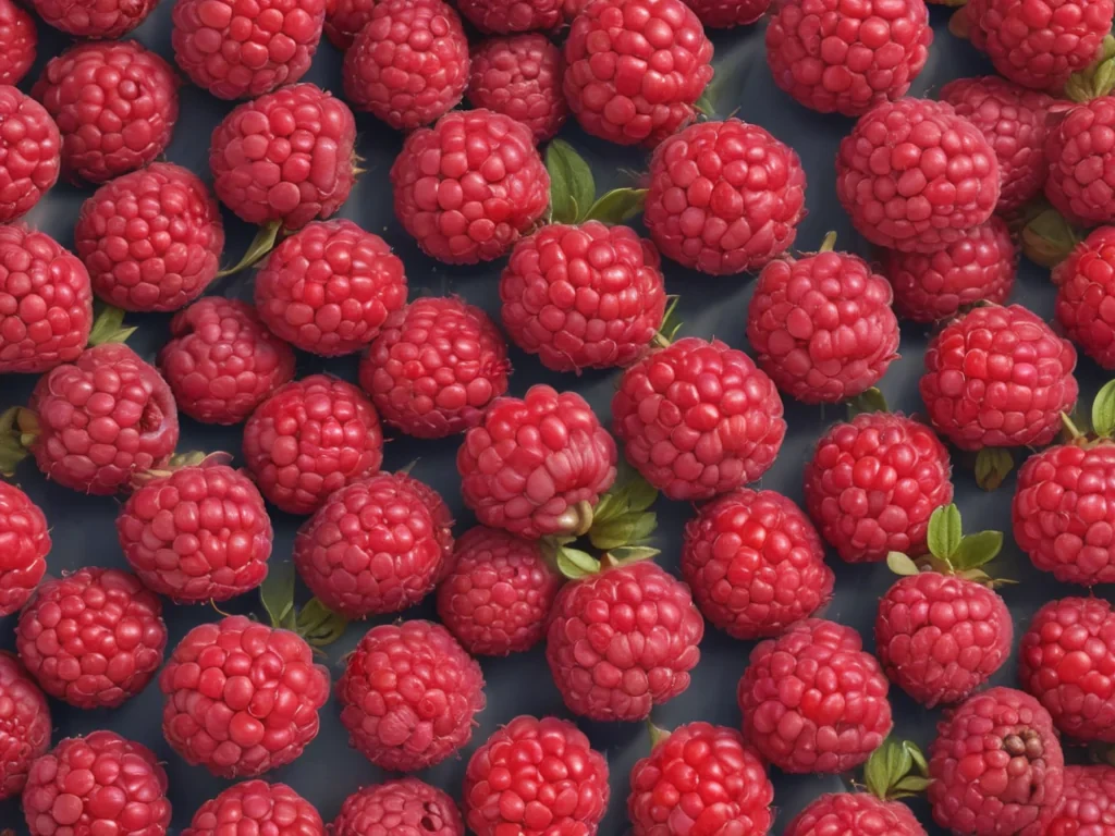 cartoon raspberry
