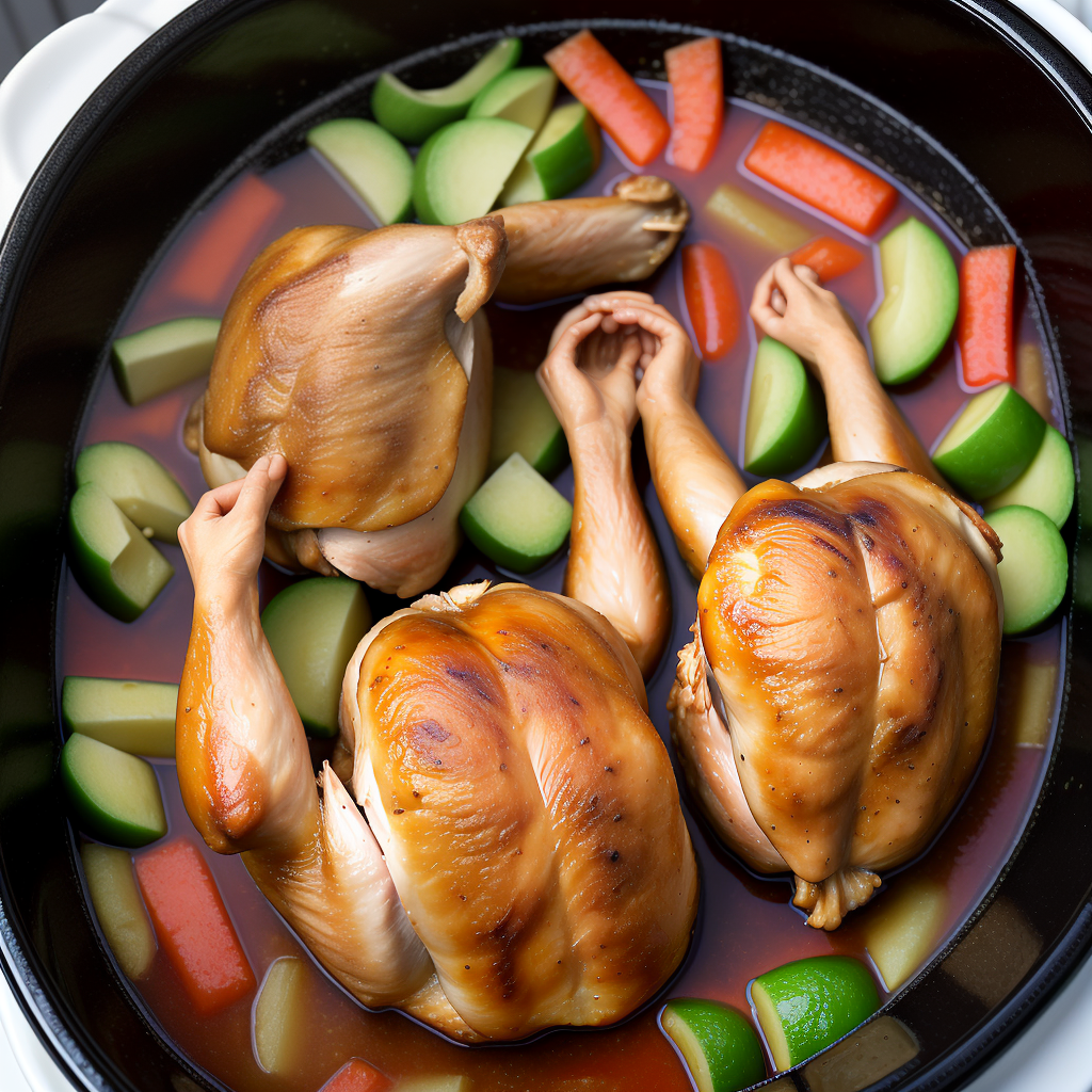 huli huli chicken slow cooker