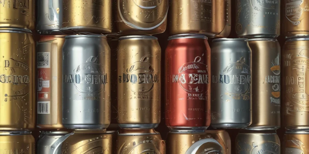 beer can mockup