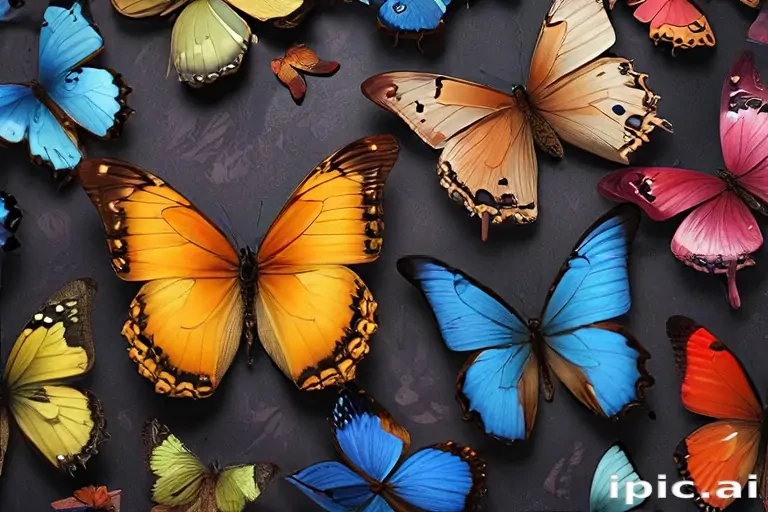 butterfly wall paper