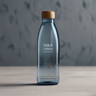 water bottle mockup