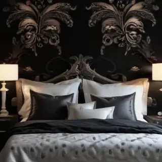 black wallpaper phone