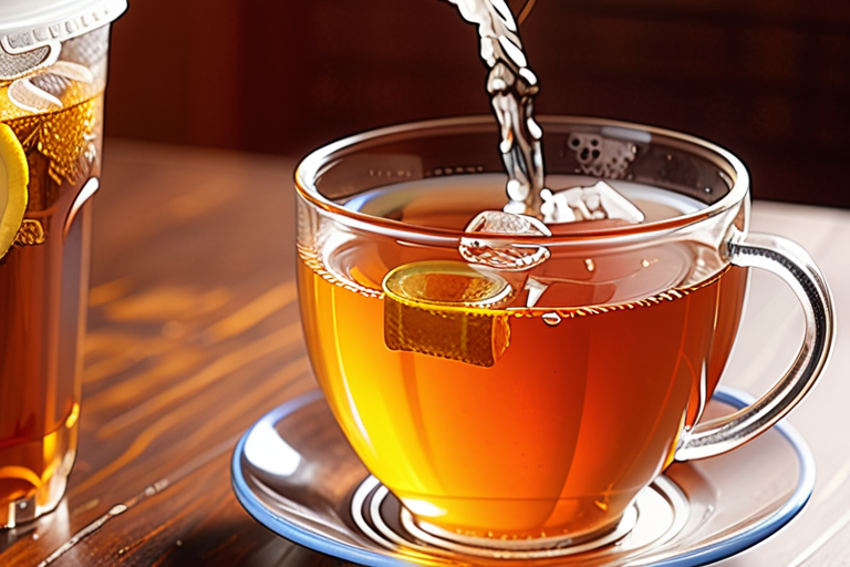 is tea better than soda