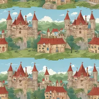 cartoon castel