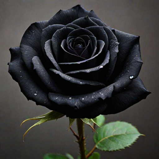 black rose picture