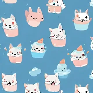 cute aesthetic wallpapers blue