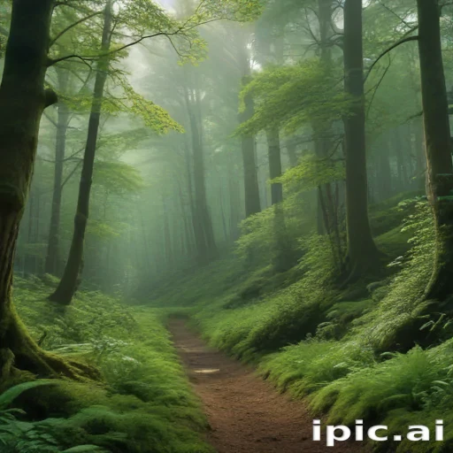 green forest aesthetic
