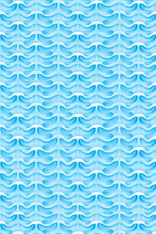 Create a seamless pattern of small, stylized waves in varying shades of blue on a solid background, using a Canon EOS R5 camera with a 50mm lens, aperture f/8, shutter speed 1/125s, ISO 100, top-down view, high dynamic range imaging.