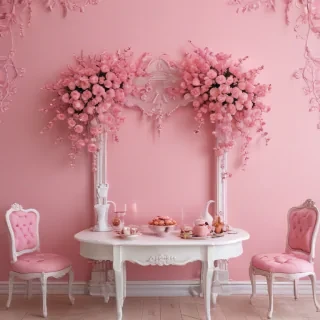 cute aesthetic pink wallpaper