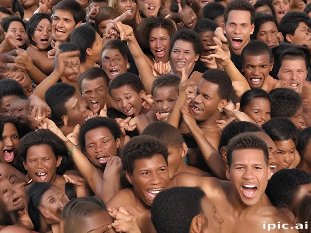 crowded png