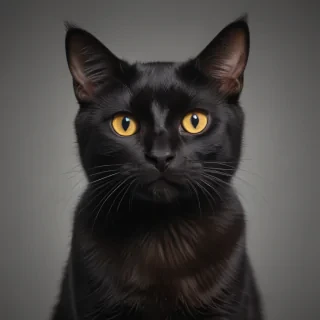 black cat png