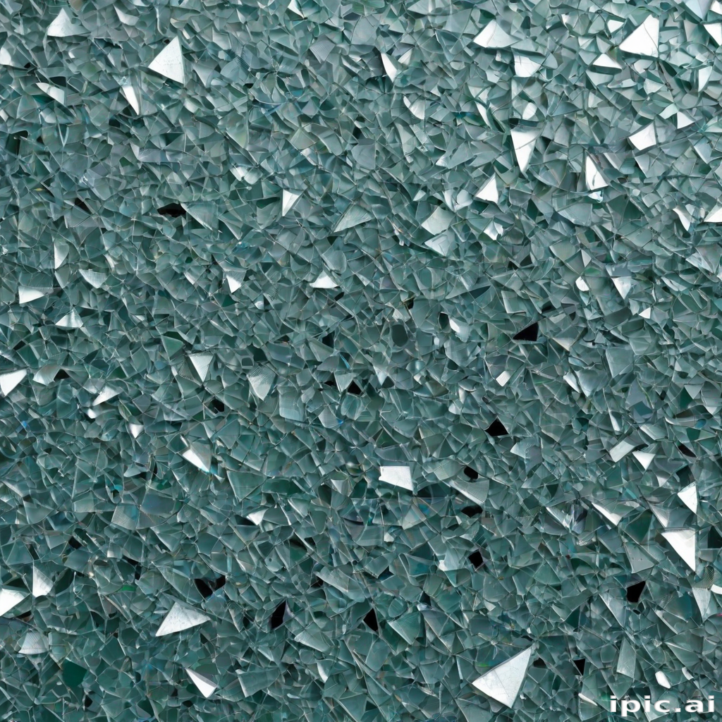 broken glass texture