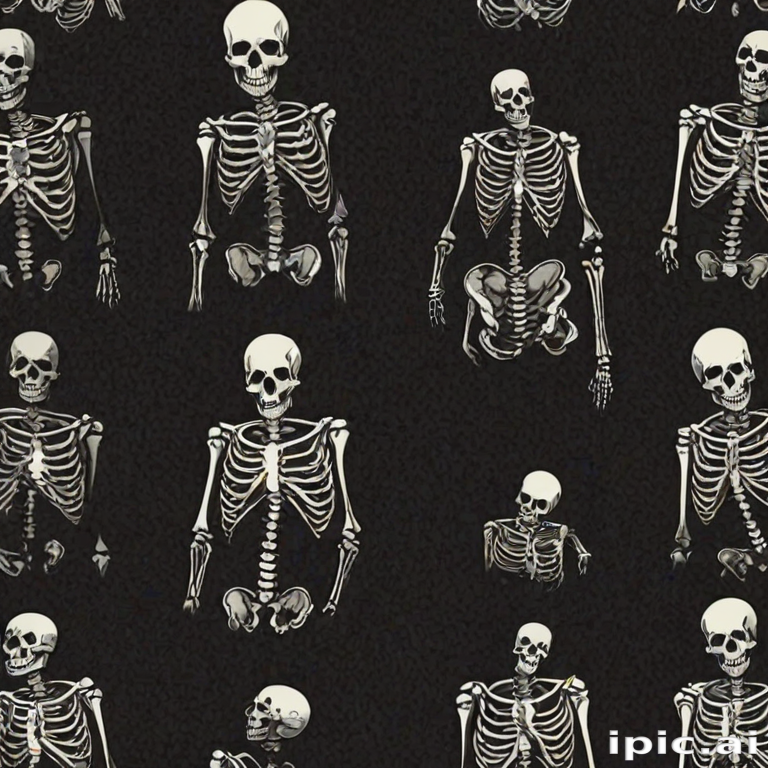 skeleton wallpaper