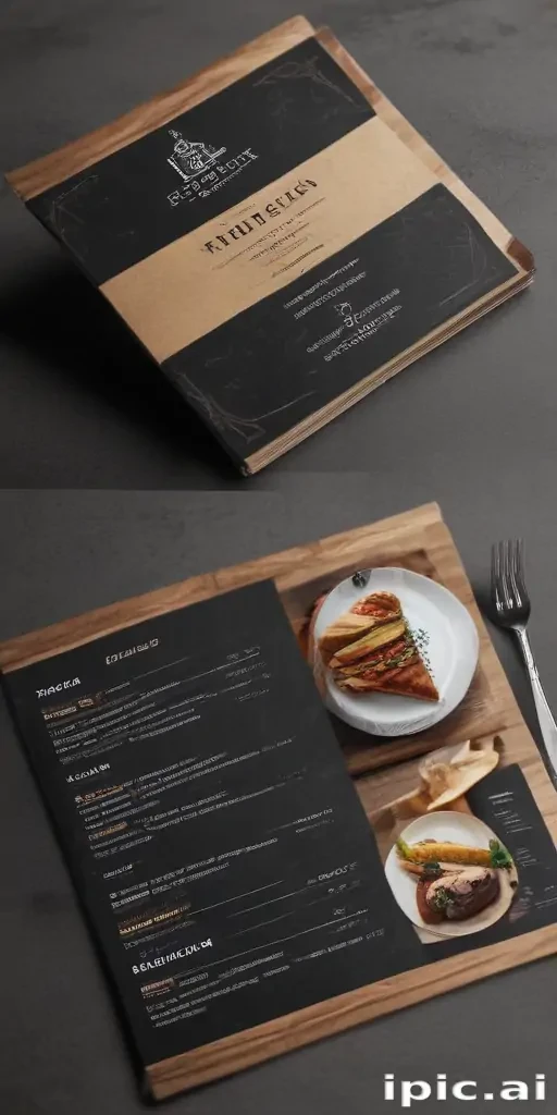 restaurant menu mockup free