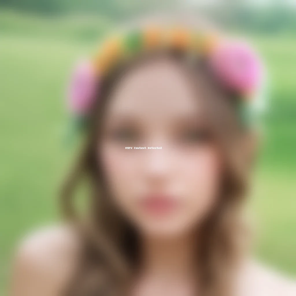 transparent flower crown