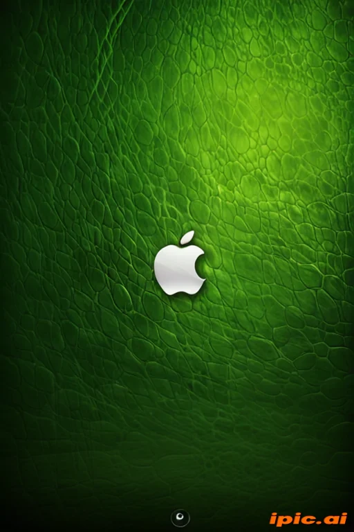 green iphone background