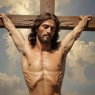 jesus on the cross pictures