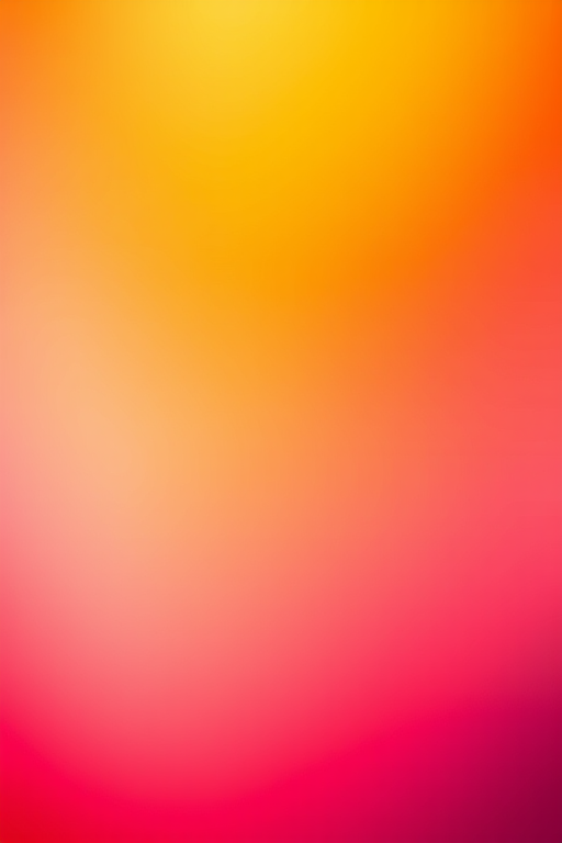 Create an abstract image with a gradient of warm colors transitioning from red to orange to yellow to purple, using a DSLR camera with a 50mm lens, aperture set at f/2.8, ISO 100, and a soft focus effect to enhance the color blending and texture.