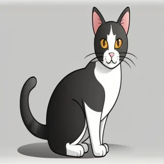 cartoon cat clip art