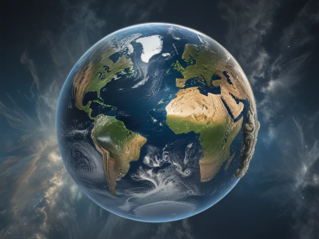 earth from space