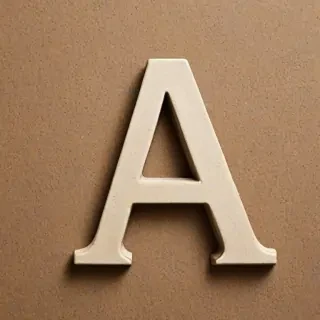 letter a png