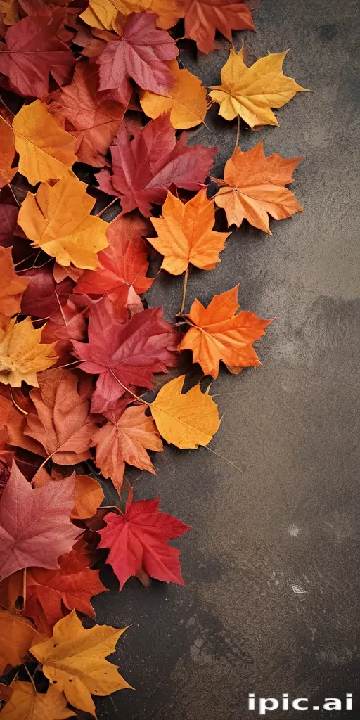 autumn leaves iphone wallpaper