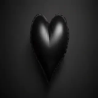 black heart pic