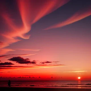 sunset wallpaper aesthetic