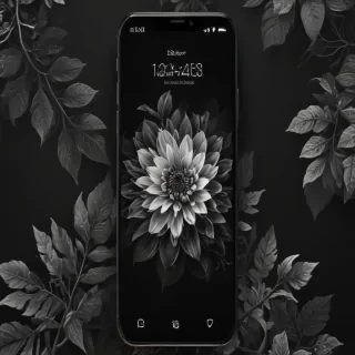 wallpaper for phone aesthetic black