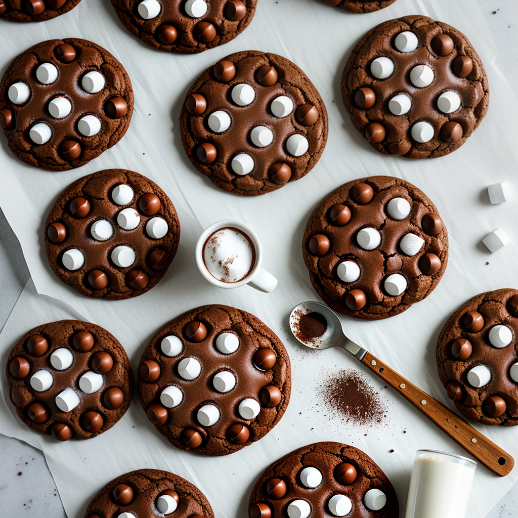 3 ingredient hot chocolate cookies