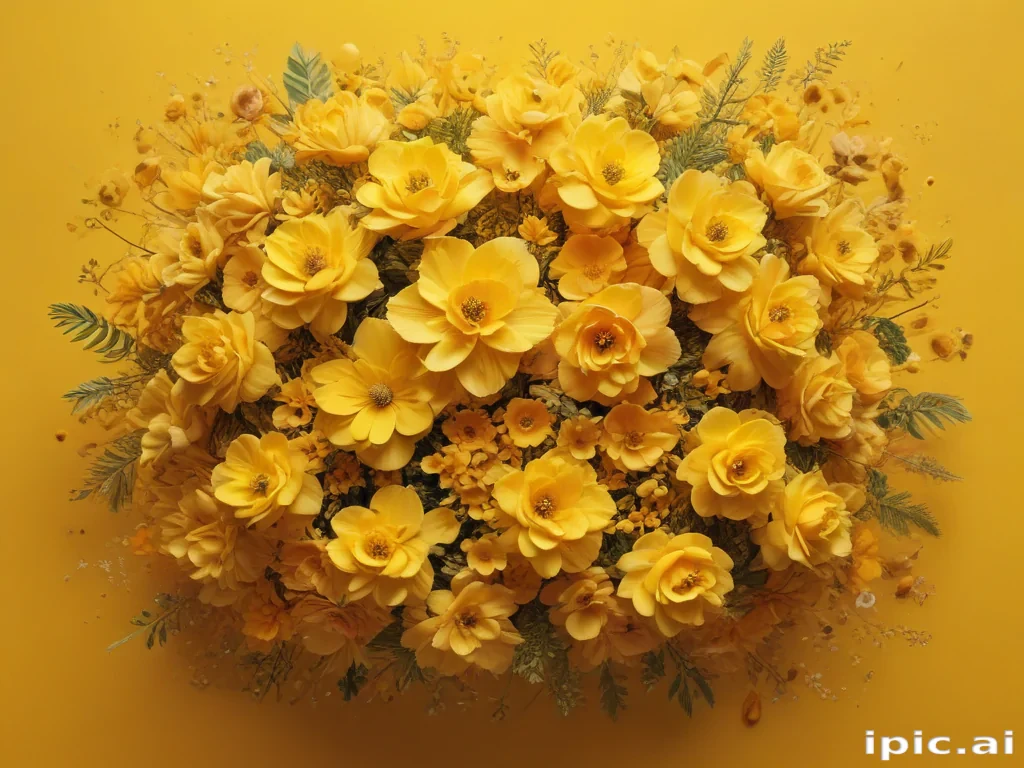 aesthetic yellow background