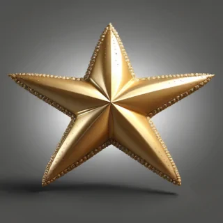 golden star png