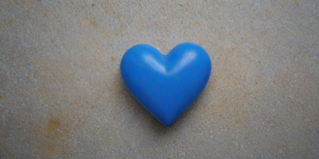 blue heart