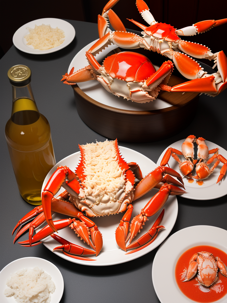 what goes well with crab legs