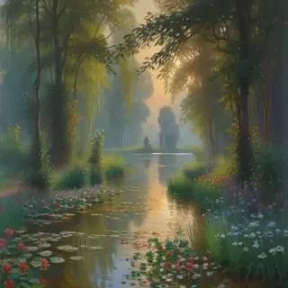 monet paintings wallpaper