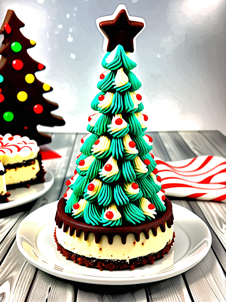 little debbie christmas tree cake cheesecake