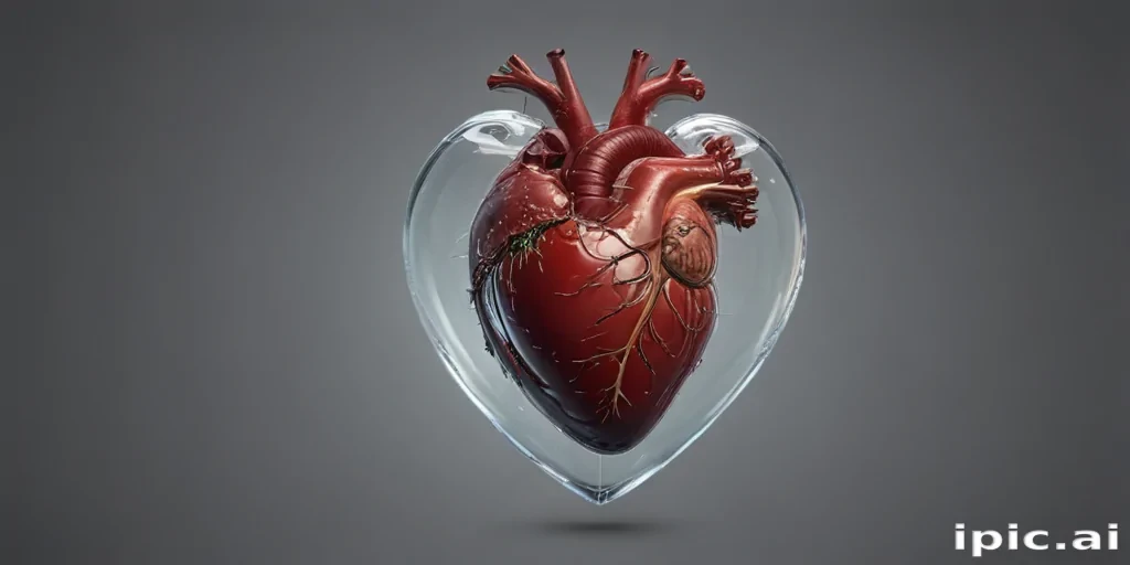 aesthetic transparent heart