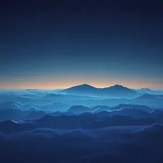 blue wallpaper iphone 4k