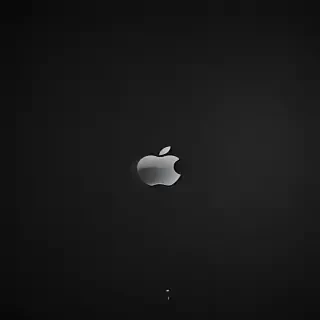 black ios wallpaper