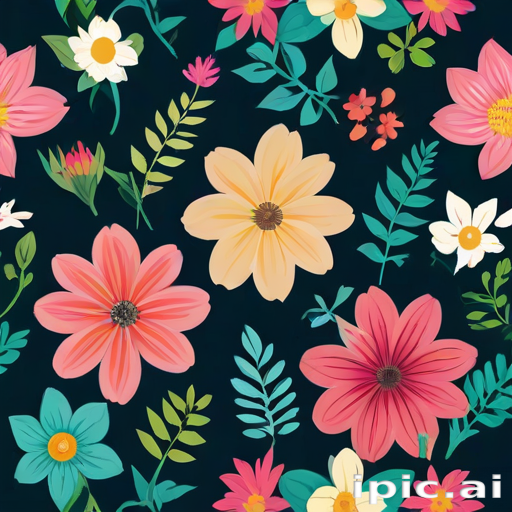 floral computer background