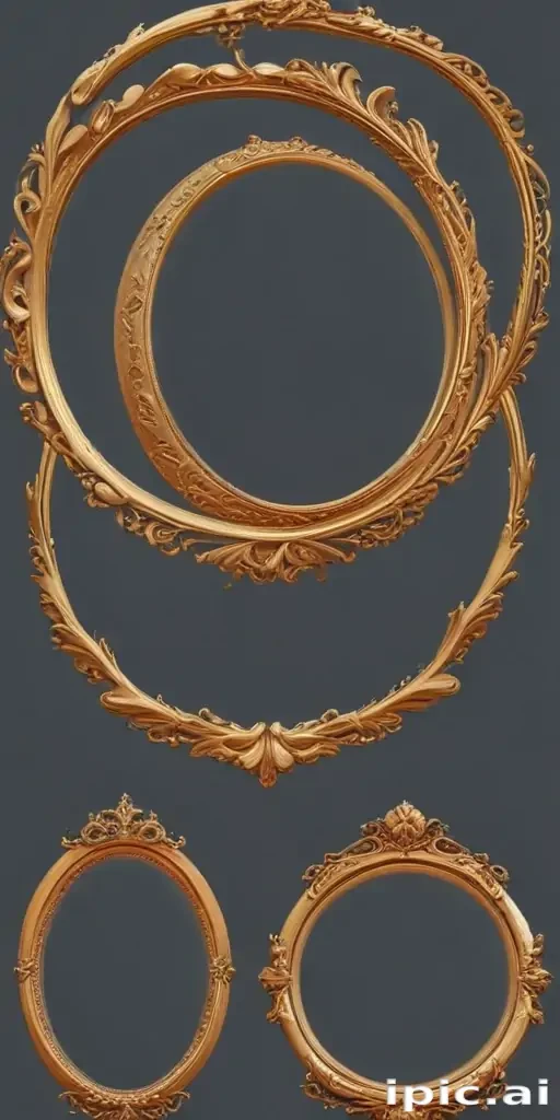 oval frame clipart