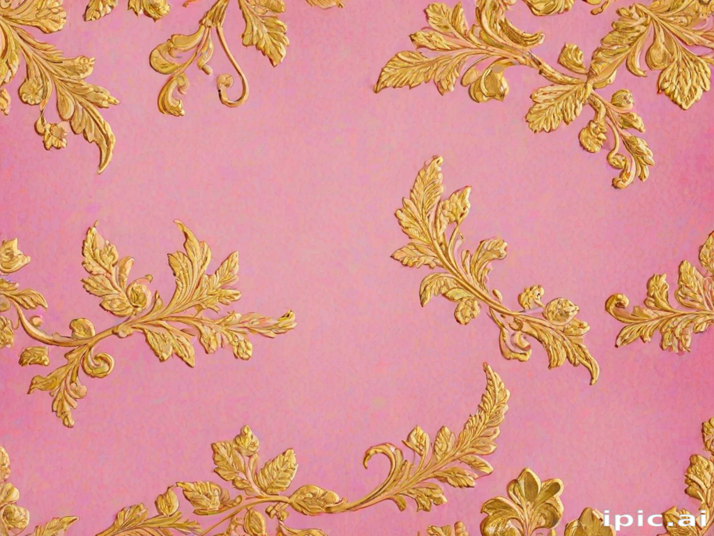 background pink and gold
